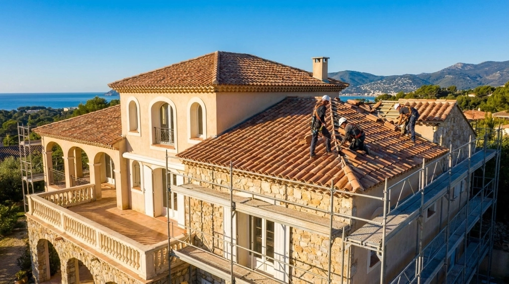 Prix d'une réfection de toiture dans le 06, le 83 et le 13 : le guide complet